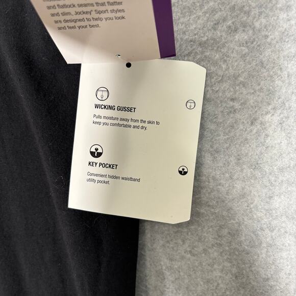 Jocket Pants Womens 2X‎ Black Bootcut Yoga Sweat Legging Stretch Active Lounge - Picture 5 of 12